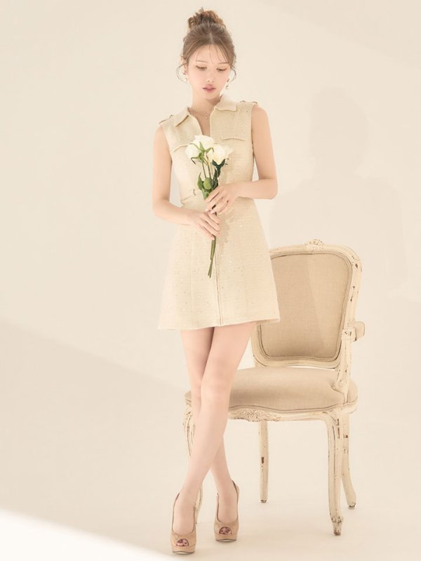 アイボリー モデル：ゆめ　身長：160cm　着用サイズ：Sサイズ