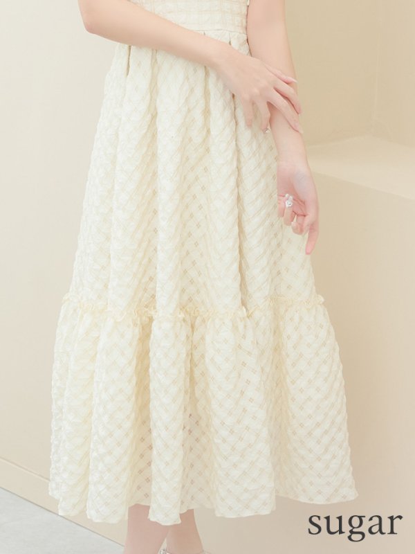 アイボリー モデル:りな 身長:160cm 着用サイズ:Sサイズ