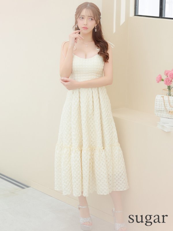 アイボリー モデル:りな 身長:160cm 着用サイズ:Sサイズ