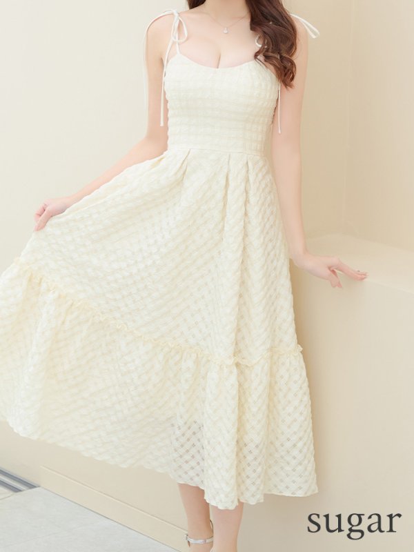 アイボリー モデル:りな 身長:160cm 着用サイズ:Sサイズ