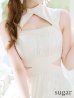画像17: XS-Lサイズあり【DEA. by ROBE de FLEURS/ディアバイローブドフルール】バストオープンカット/ ウエストスリット/ チェック/ フレア/ ロング/ ミディアムドレス/ キャバドレス[OF2]