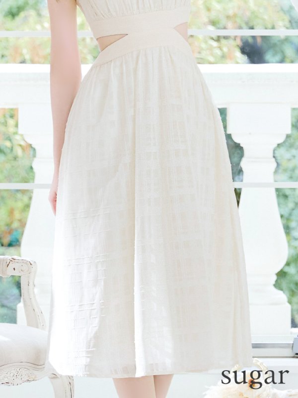 アイボリー モデル:桜伊みやこ 身長:168cm 着用サイズ:Sサイズ