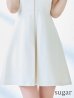 画像11: Lサイズあり【DEA.by ROBE de FLEURS/ディアバイローブドフルール】センタージップ/ シンプル/ ノースリーブ/ レディ/ フレア/ ミニドレス/ キャバドレス[OF2]
