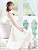 画像2: XS-Lサイズあり【DEA. by ROBE de FLEURS/ディアバイローブドフルール】肩リボン/ チェック柄/ オーガンジー/ フレア/ ロング/ キャミ/ ミディアムドレス/ キャバドレス[OF2] (2)