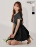 ブラックxホワイト モデル：あすか　身長：170cm　着用サイズ：Sサイズ