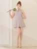 グレージュ モデル：明日花キララ　身長：162cm　着用サイズ：Sサイズ