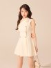 ホワイト　モデル：ゆめ　身長：160cm　着用サイズ：Sサイズ