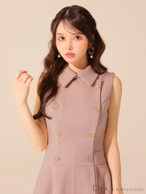 ピンク モデル:ゆめ 身長:160cm 着用サイズ:Sサイズ