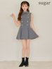 グレー モデル：明日花キララ　身長：162cm 着用サイズ：Sサイズ