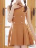 画像8: XSサイズあり【DEA.by ROBE de FLEURS/ディアバイローブドフルール】襟付き/ ノースリーブ/ ダブルボタン/ フレア/ Aライン/ ミニドレス/ キャバドレス[OF2]【一部予約商品/7月下旬発送予定】