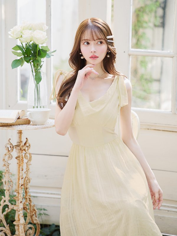 アイボリー モデル:ゆめ 身長:160cm 着用サイズ:Sサイズ