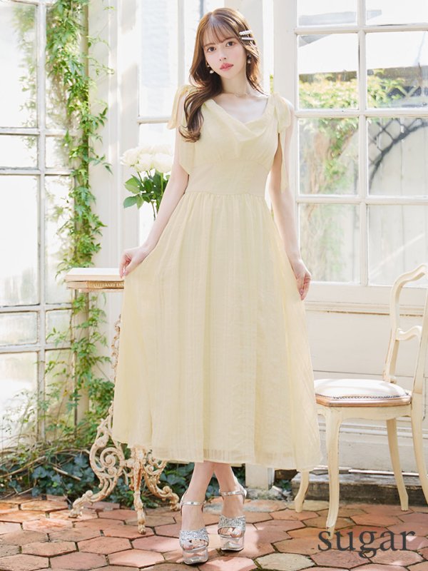 アイボリー モデル:ゆめ 身長:160cm 着用サイズ:Sサイズ