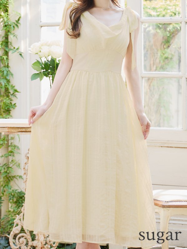 アイボリー モデル:ゆめ 身長:160cm 着用サイズ:Sサイズ