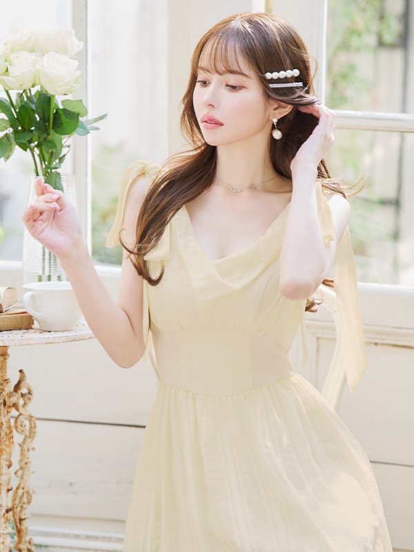 アイボリー モデル:ゆめ 身長:160cm 着用サイズ:Sサイズ