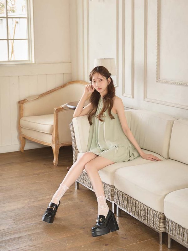 ミント　モデル：あすか　身長：170cm　着用サイズ：Sサイズ