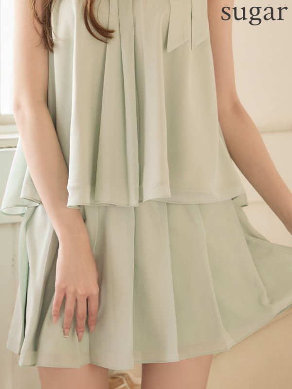 ミント　モデル：あすか　身長：170cm　着用サイズ：Sサイズ