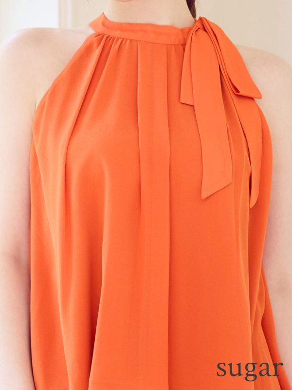 オレンジ モデル：けい　身長165cm　着用サイズ：Sサイズ