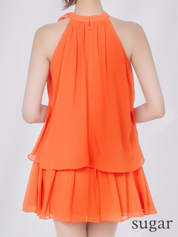 オレンジ モデル:明日花キララ 身長162cm 着用サイズ:Sサイズ