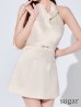 アイボリー モデル：明日花キララ　身長：162cm 着用サイズ：Sサイズ