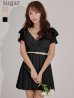 ブラック モデル：りな　身長：160cm　着用サイズ：Sサイズ