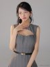 画像19: 【予約商品/9月上旬発送予定】XSサイズあり【DEA./ディア】バストカット/ ベルト/ フィンプリーツ/ セミフレア/ ミニドレス/ キャバドレス【HC02】