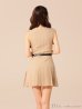 画像32: 【予約商品/9月上旬発送予定】XSサイズあり【DEA./ディア】バストカット/ ベルト/ フィンプリーツ/ セミフレア/ ミニドレス/ キャバドレス【HC02】