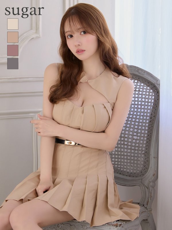 ベージュ　モデル：ゆめ　身長：160cm　着用サイズ：Sサイズ