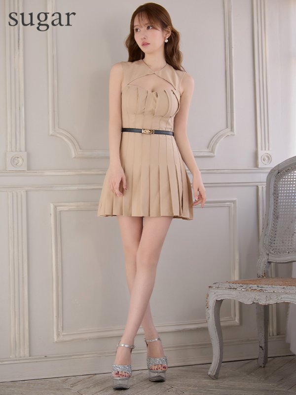 ベージュ　モデル：ゆめ　身長：160cm　着用サイズ：Sサイズ