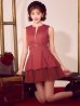 レッド　モデル：明日花キララ　身長：162cm 着用サイズ：Sサイズ