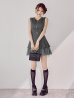 グレー　モデル：ももか　身長：156cm　着用サイズ：Sサイズ