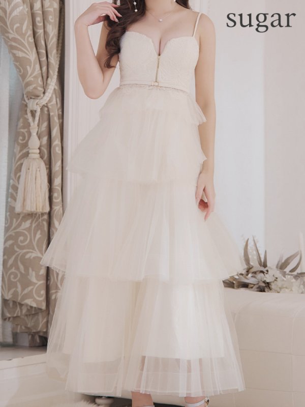 アイボリー モデル:りな 身長:160cm:Sサイズ