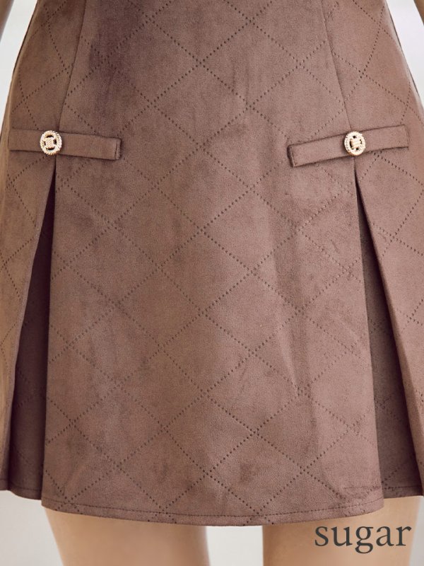 ブラウン　モデル：ななにー　身長：161cm　着用サイズ：Sサイズ