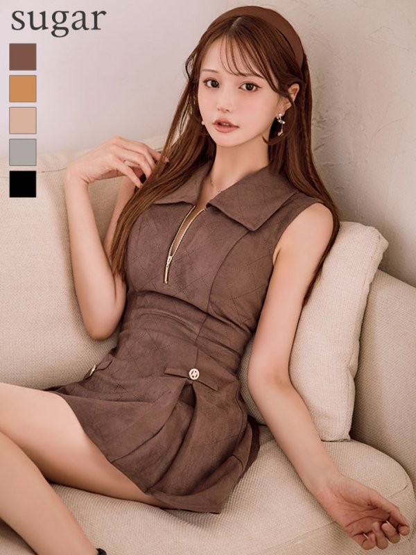ブラウン モデル:れみ 身長:163cm 着用サイズ:Sサイズ