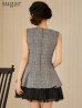 グレーチェック モデル：ももか　身長：156cm　着用サイズ：Sサイズ