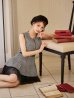 グレーチェック モデル：ももか　身長：156cm　着用サイズ：Sサイズ