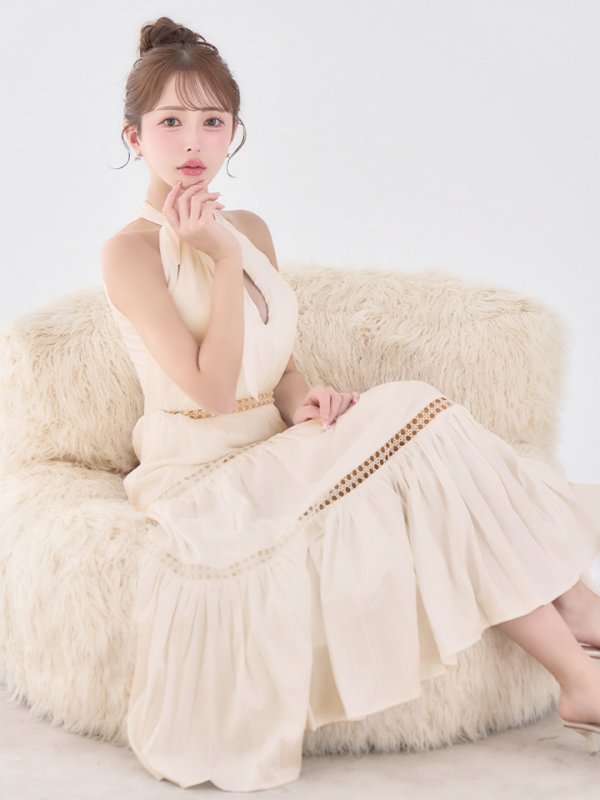 アイボリー モデル：りな　身長：160cm　着用サイズ：Sサイズ