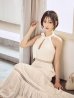 ホワイト　モデル：天海りこ　身長：156cm　着用サイズ：Sサイズ
