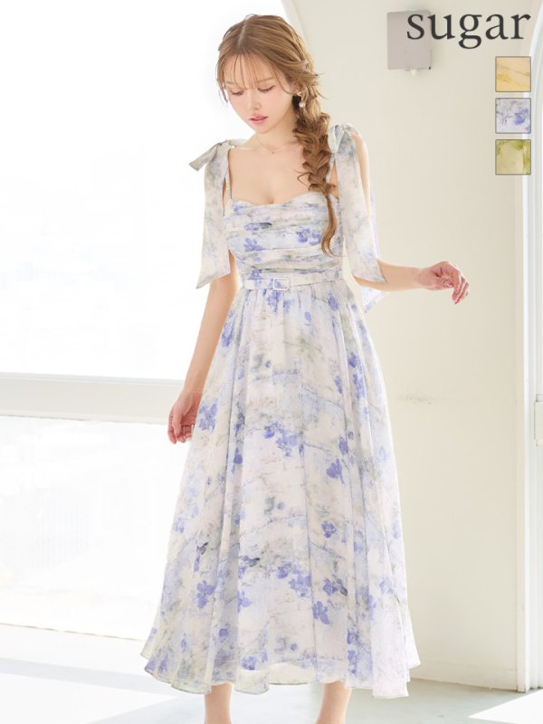 ブルー　モデル：ゆめ　身長：160cm　着用サイズ：Sサイズ