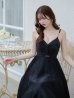 画像9: Lサイズあり【DEA.by ROBE de FLEURS/ディアバイローブドフルール】サマーツイード/ ティアード/ フレア/ オーガンジー/ キャミソール/ ワンピース/ ロングドレス/ キャバドレス long[OF2]