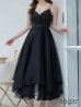 画像14: Lサイズあり【DEA.by ROBE de FLEURS/ディアバイローブドフルール】サマーツイード/ ティアード/ フレア/ オーガンジー/ キャミソール/ ワンピース/ ロングドレス/ キャバドレス long[OF2]
