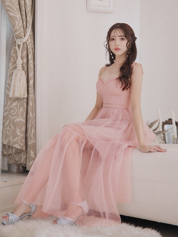 ピンク モデル:りな 身長:160cm 着用サイズ:Sサイズ