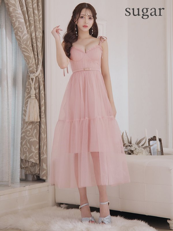 ピンク モデル:りな 身長:160cm 着用サイズ:Sサイズ