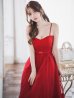 画像9: Lサイズあり【DEA.by ROBE de FLEURS/ディアバイローブドフルール】シフォン/ キャミ/ ベルトデザイン/ フレア/ ミモレ丈/ ミディアムドレス/ キャバドレス[OF2]