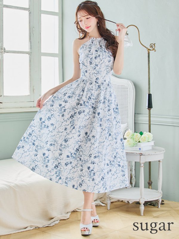 ブルー モデル:りな 身長:160cm 着用サイズ:Sサイズ