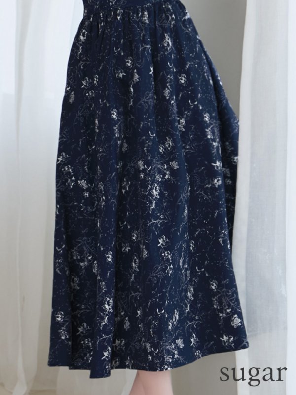 ネイビー　モデル：れみれみ　身長：163cm　着用サイズ：Sサイズ