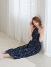 ネイビー　モデル：れみれみ　身長：163cm　着用サイズ：Sサイズ