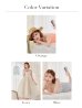画像32: Lサイズあり【DEA.by ROBE de FLEURS/ディアバイローブドフルール】ギンガムチェック/ オーガンジー/ フレア/ ロング/ ワンピース/ ミモレ丈/ マキシ丈/ ミディアムドレス/ キャバドレス long[OF2]
