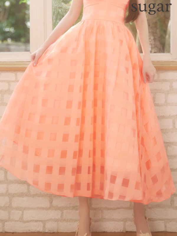 オレンジ モデル：ゆな　着用サイズ：Sサイズ