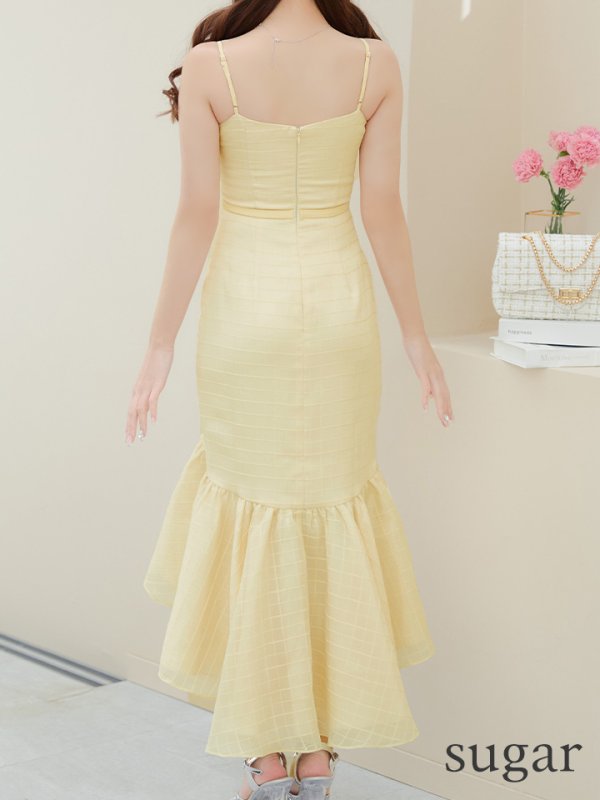 レモンイエロー モデル:りな 身長:160cm 着用サイズ:Sサイズ