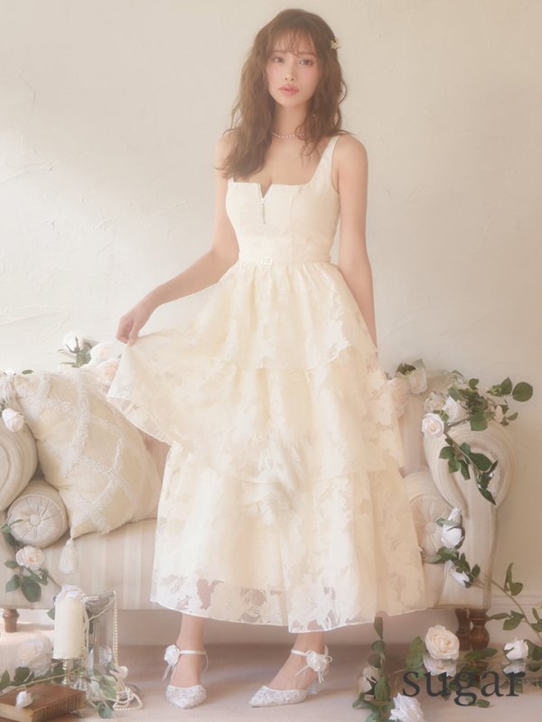 アイボリー モデル：きほ　身長：169cm　着用サイズ：Sサイズ